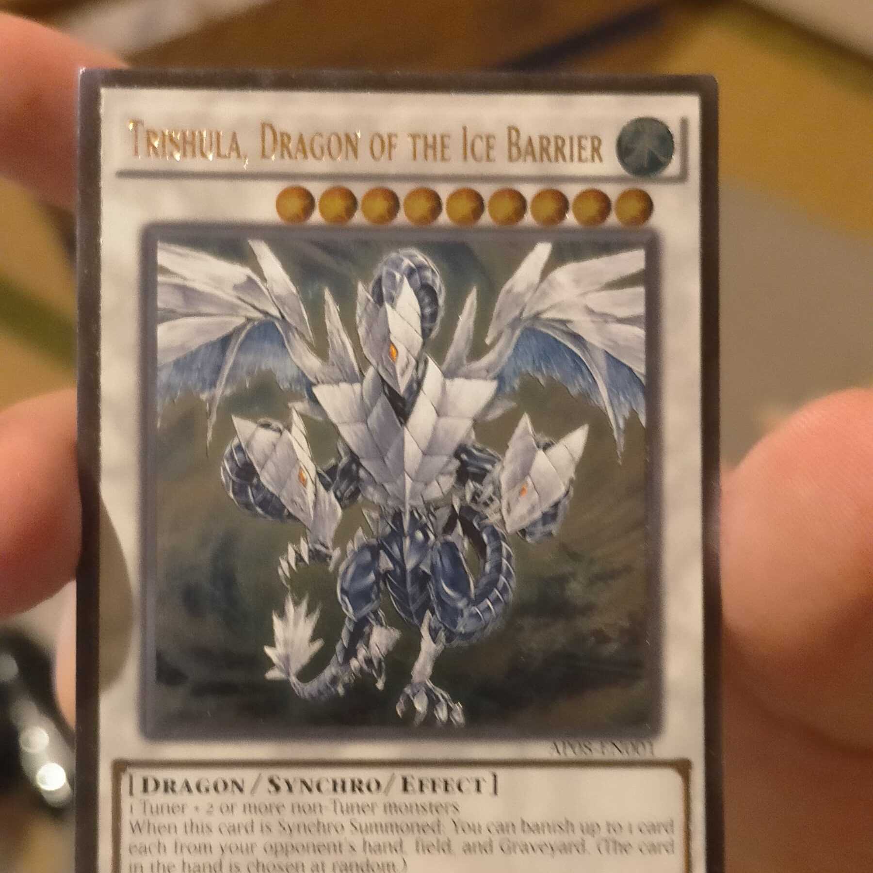 遊戯王氷結界の龍トリシューラPSA9 レリーフ英語北米版