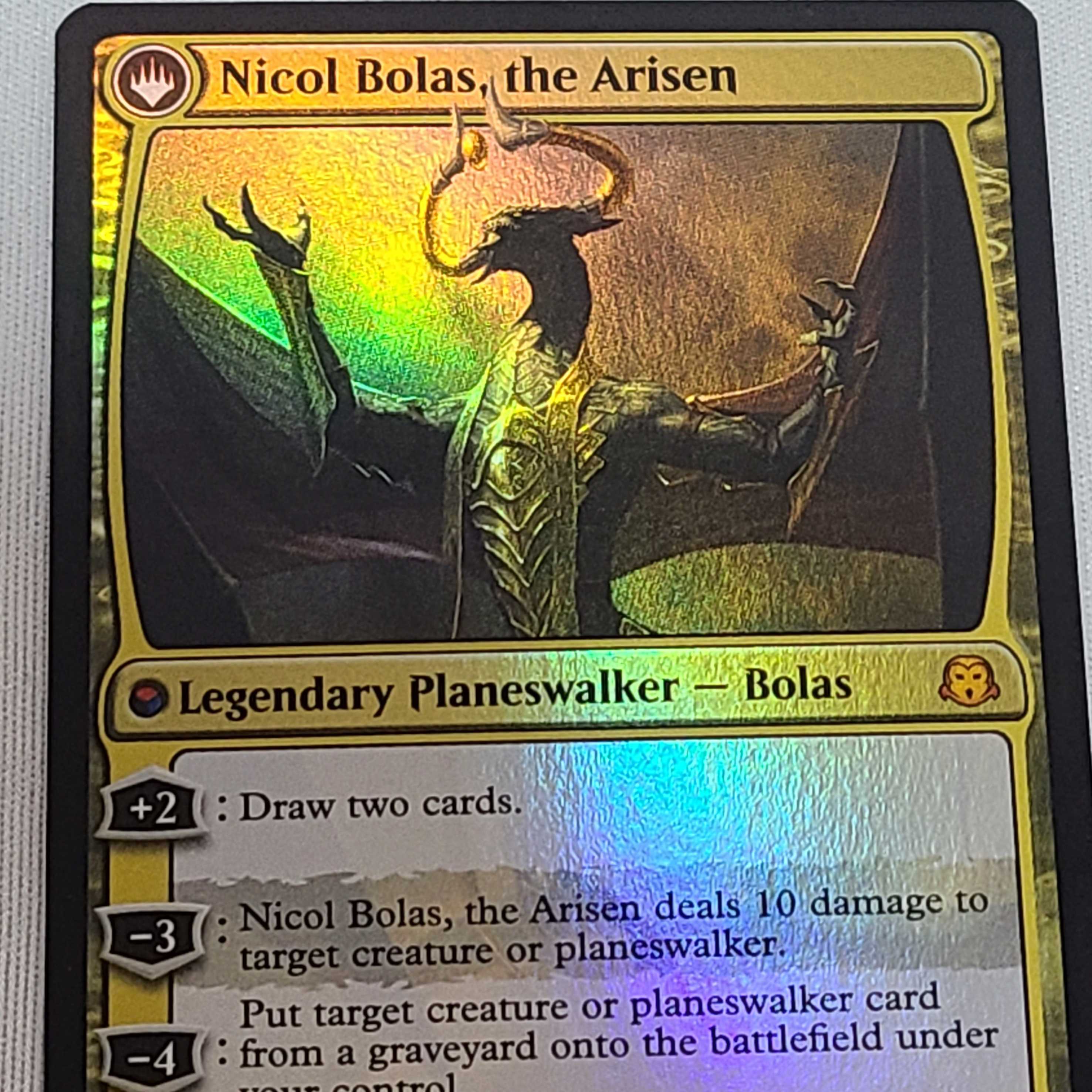 mtg 破滅の龍、ニコル・ボーラス foil 英語 mtg 破滅の龍、ニコル