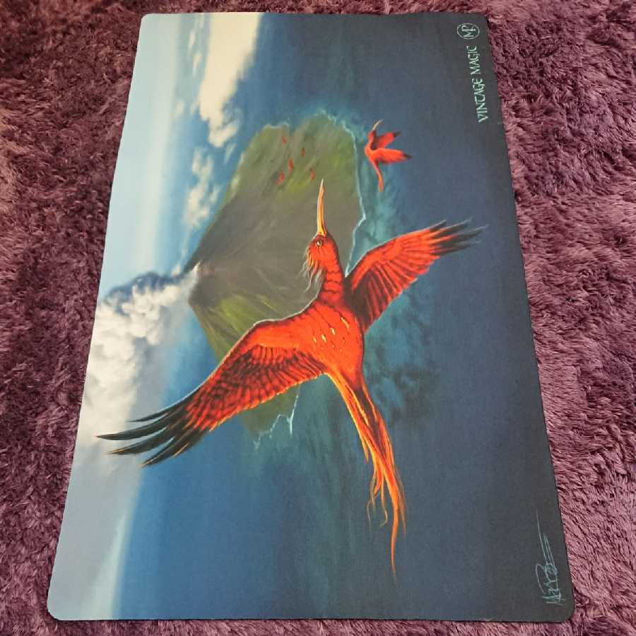 MTG 極楽鳥プレイマット