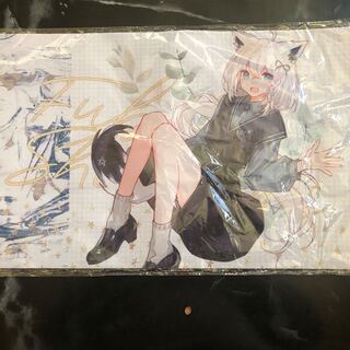 ホロライブ 白上フブキ フブキ メガネ 眼鏡 ぴらるーく プレイマット