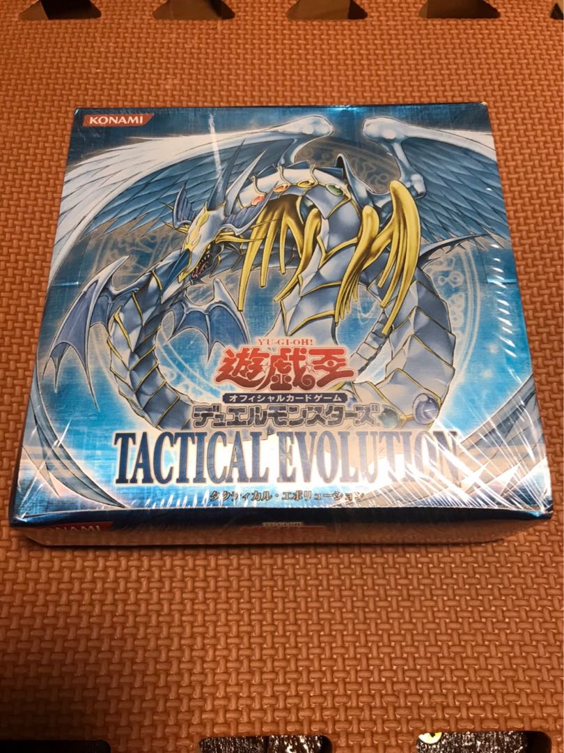 遊戯王 Tactical Evolution BOX 未開封品 シュリンク付き 遊戯王
