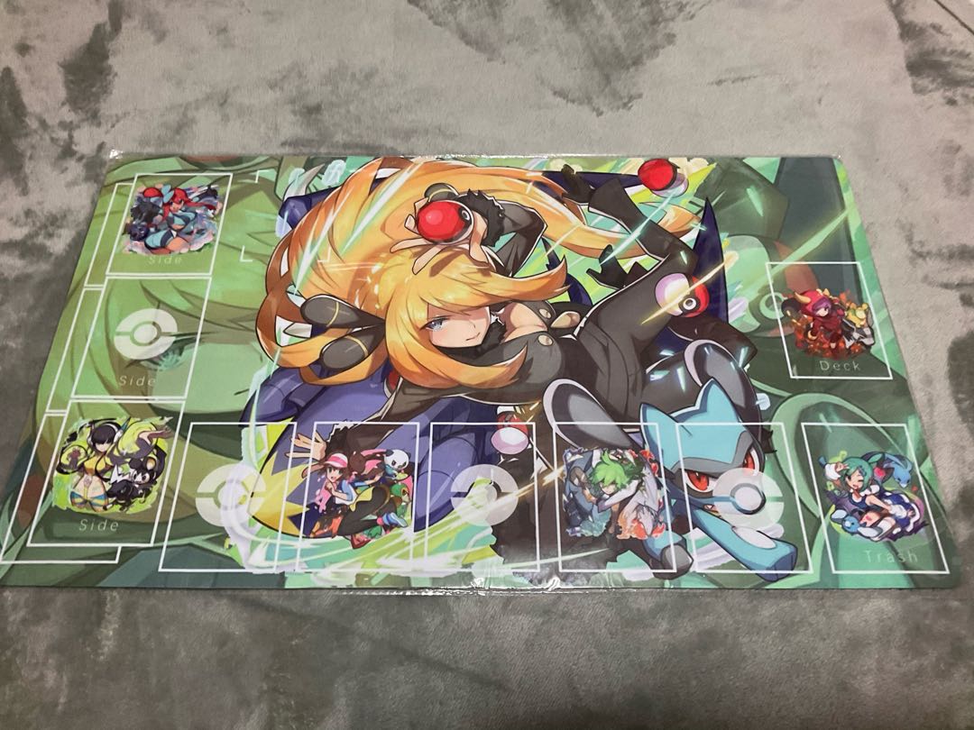 シロナプレイマット ポケモンプレイマット シロナ プレイマット 1枚の