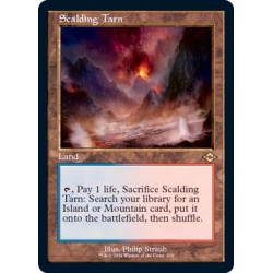 MTG 沸騰する小湖 Scalding TarnドラゴンスケイルFoil 英語 MTG 沸騰