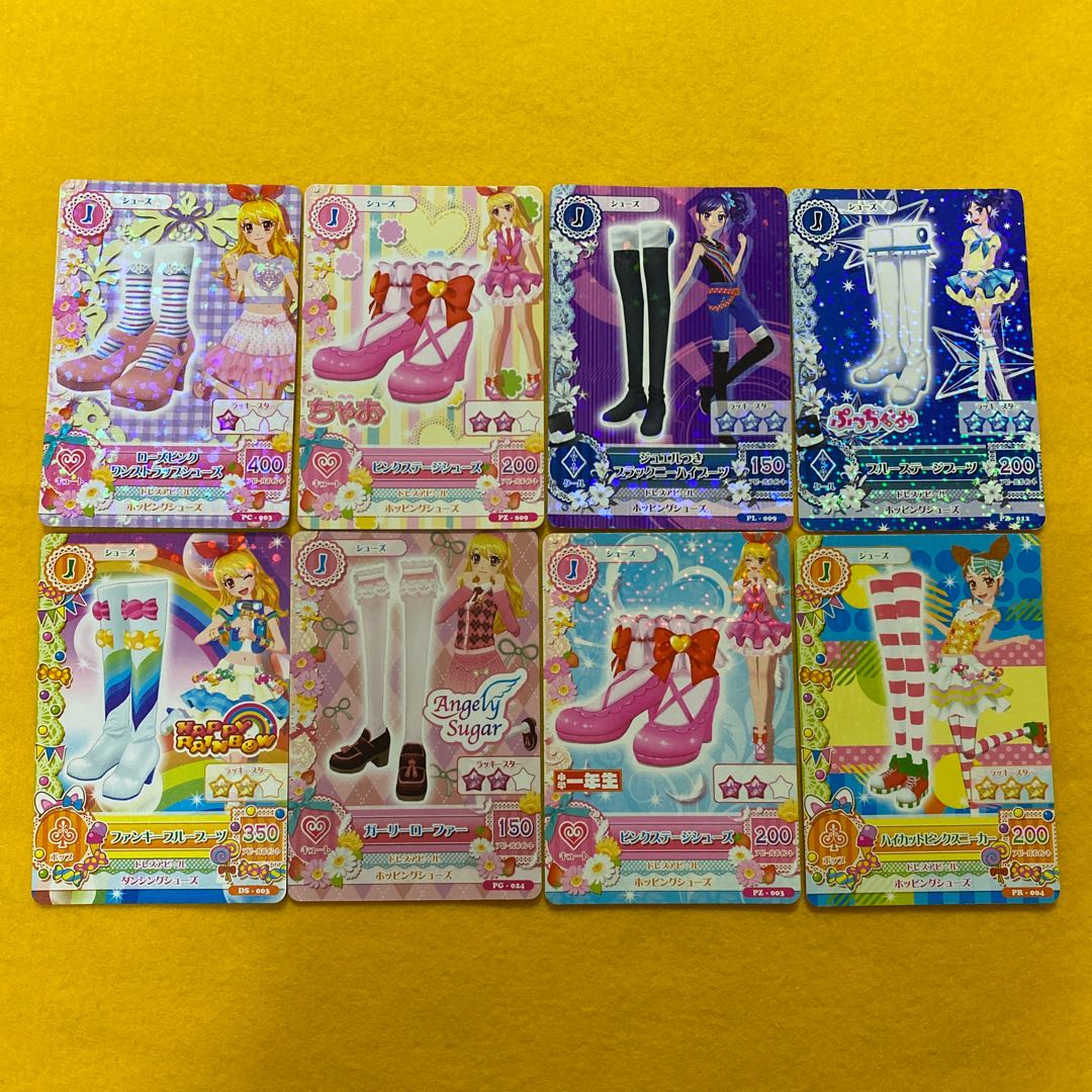 アイカツ カード 2012 2013 シューズ プロモなど 1枚の通販 おりゅう
