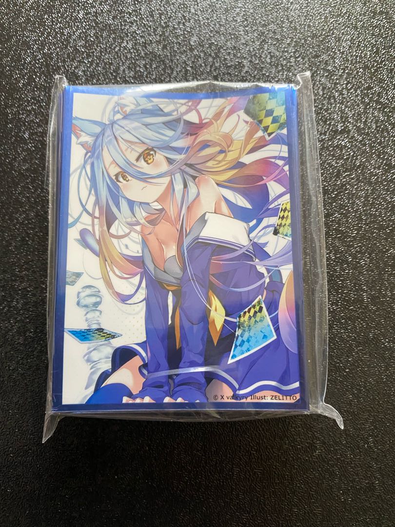 ノーゲーム・ノーライフ」白(しろ) スリーブ 新品未開封 (Used