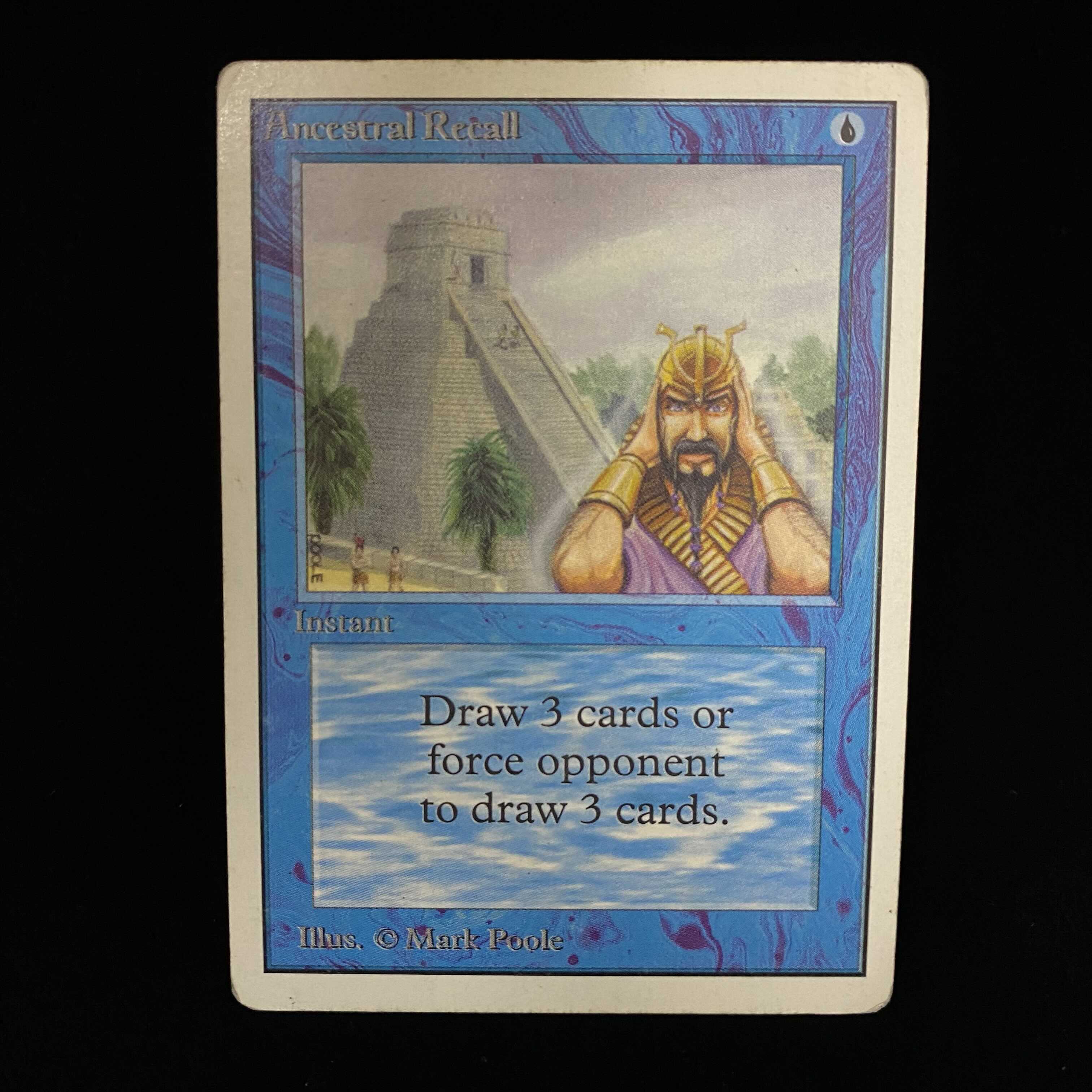 マジック：ザ・ギャザリング MTG Ancestral Recall 2ED Ancestral