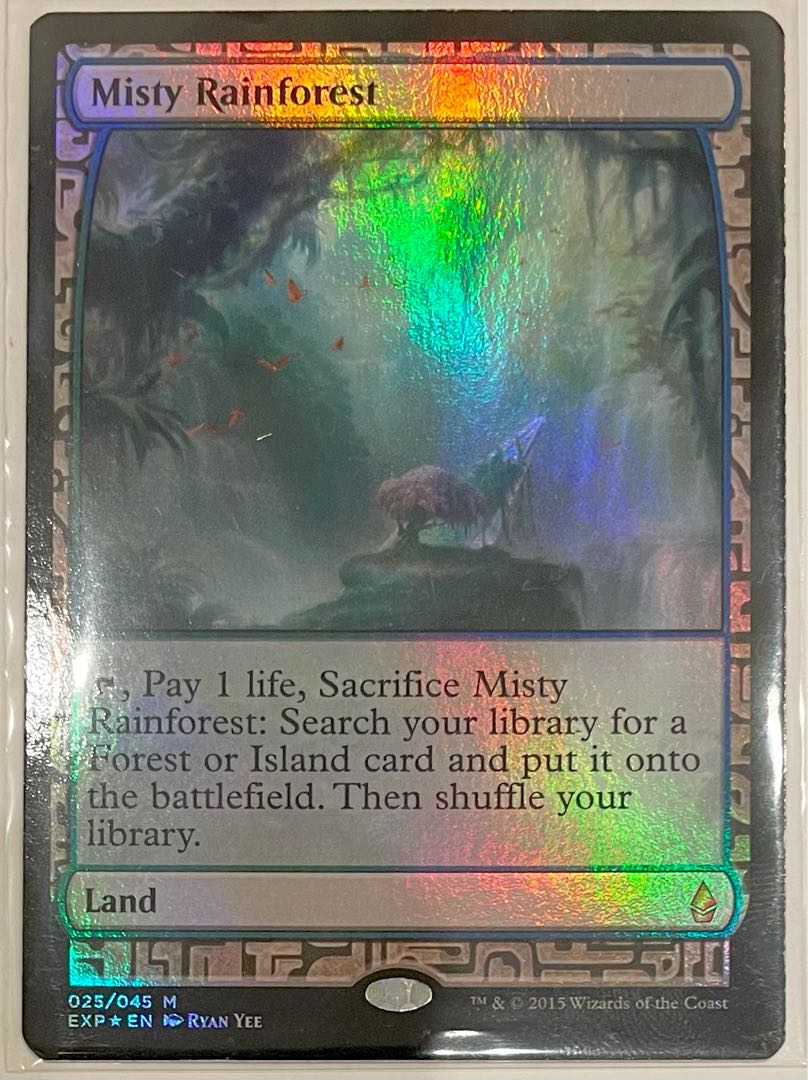 MTG 霧深い雨林 英語 Foil Amazon.co.jp: MTG 《霧深い雨林/Misty
