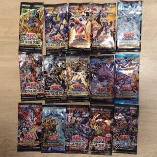 遊戯王 未開封 パック 公認店限定 プロモカード付 まとめ売り 公認 18