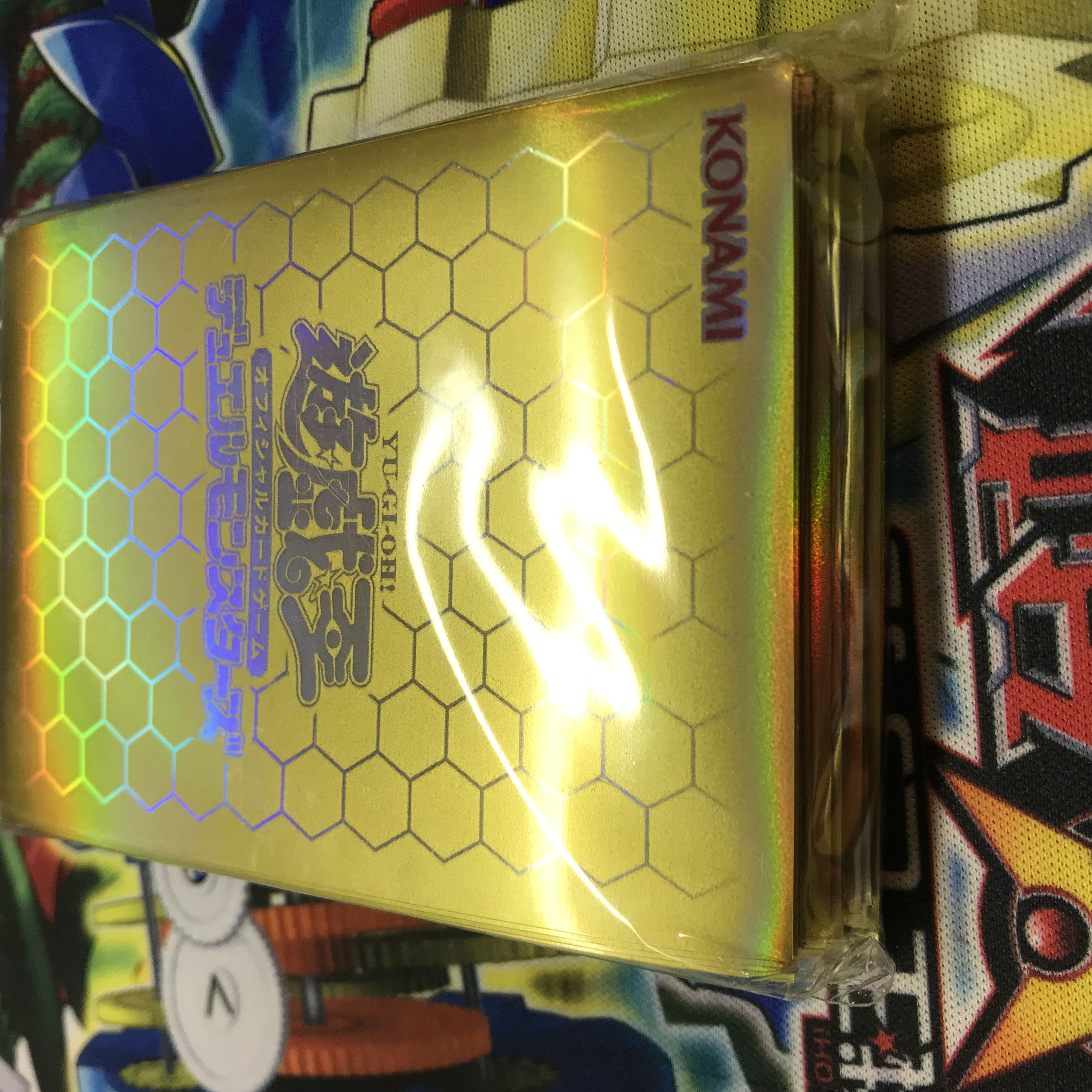遊戯王OCG スリーブ ハノイゴールド ハノゴル 73枚 遊戯王OCG スリーブ