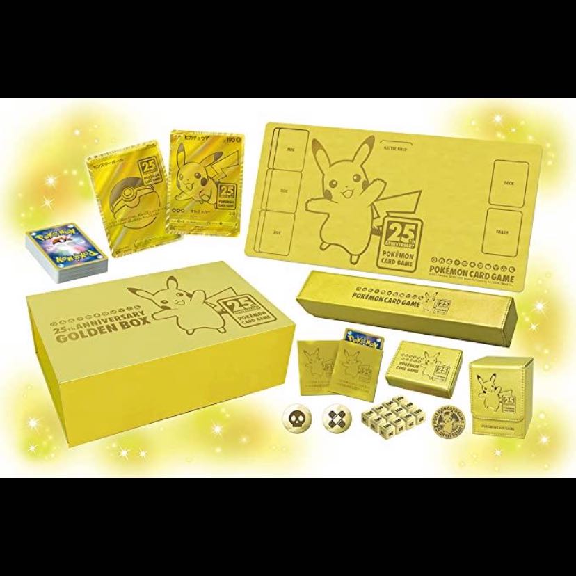 ポケカ 25周年ゴールデンアニバーサリーボックスのシュリンク付き 新品