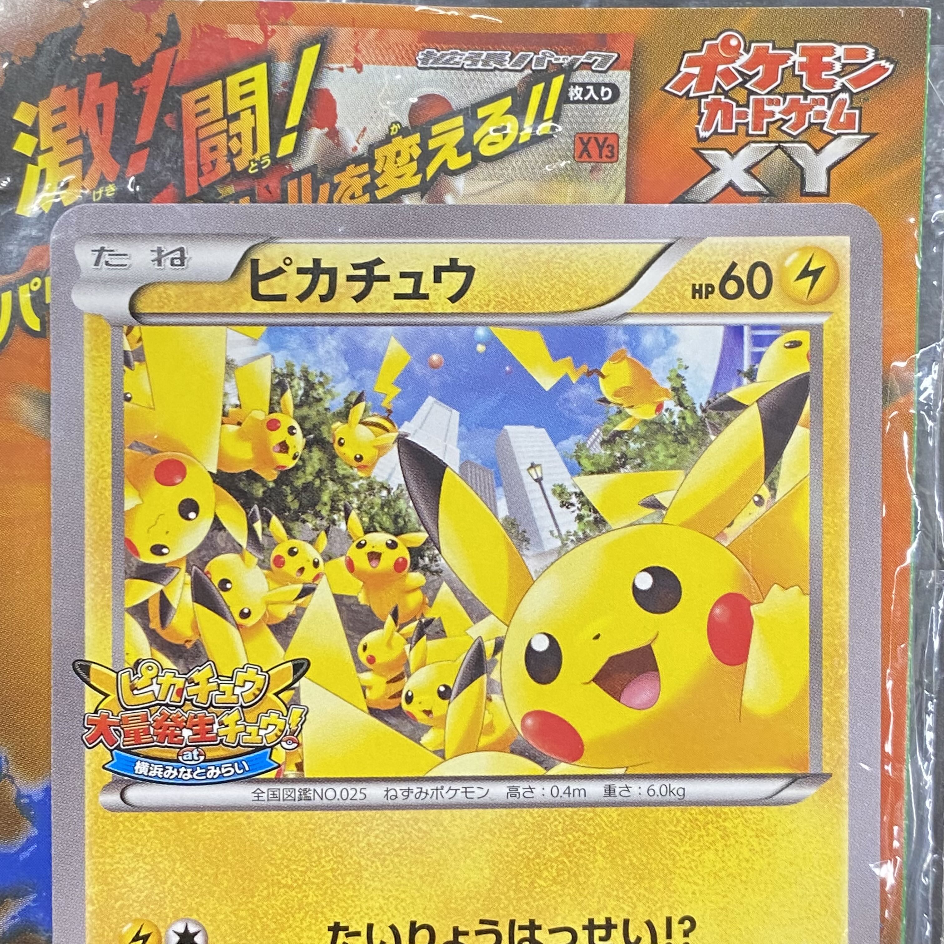 ヨコハマのピカチュウ ポケモンセンター プロモ ピカチュウ 25th