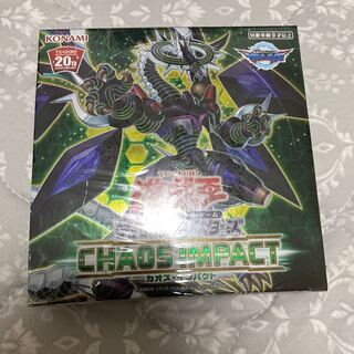 遊戯王 カオス・インパクト アジア版 未開封 1BOX 絶版 遊戯王 カオス