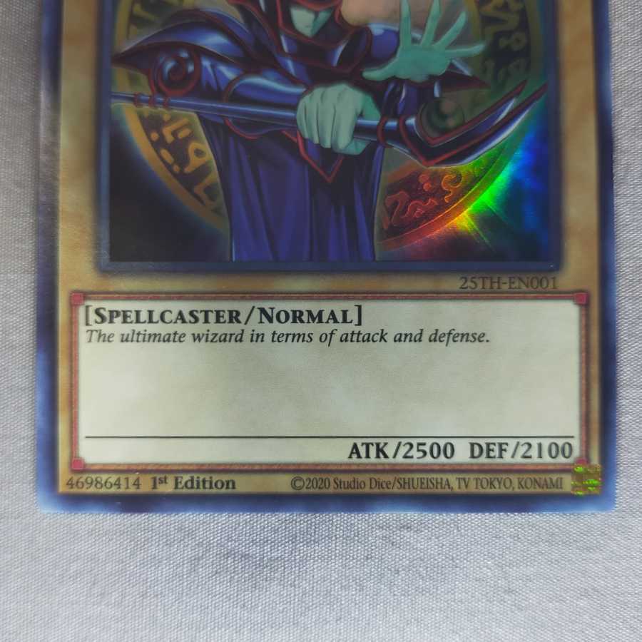 遊戯王 ブラックマジシャン 25TH-EN001st ウルトラ 英語 北米 1枚の