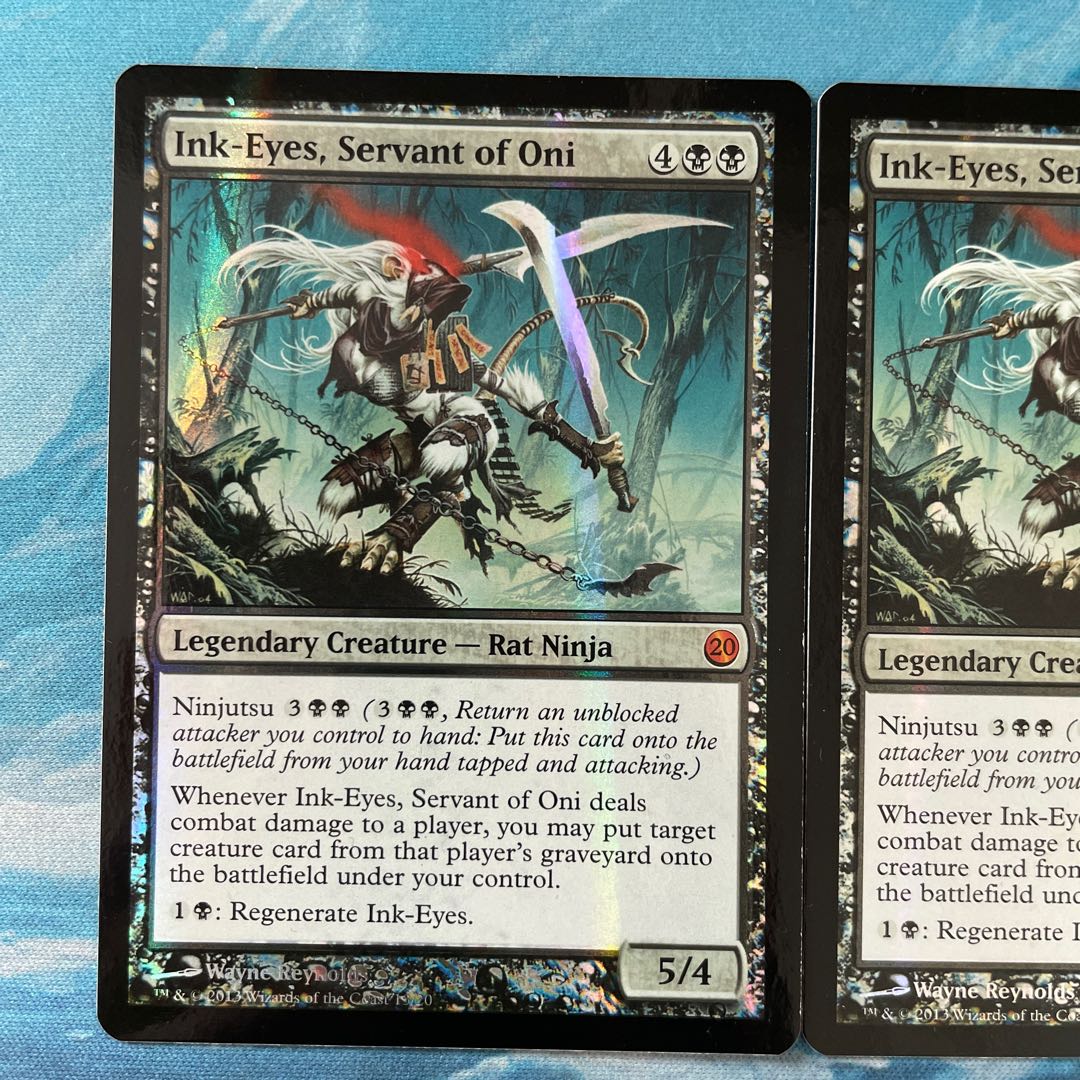 ☆MTG BOK Foil 鬼の下僕、墨目/Ink-Eyes, Servant of Oni 日本語