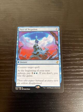 否定の契約 英)否定の契約 / Pact of Negation【FUT】 No.042｜MtG通販