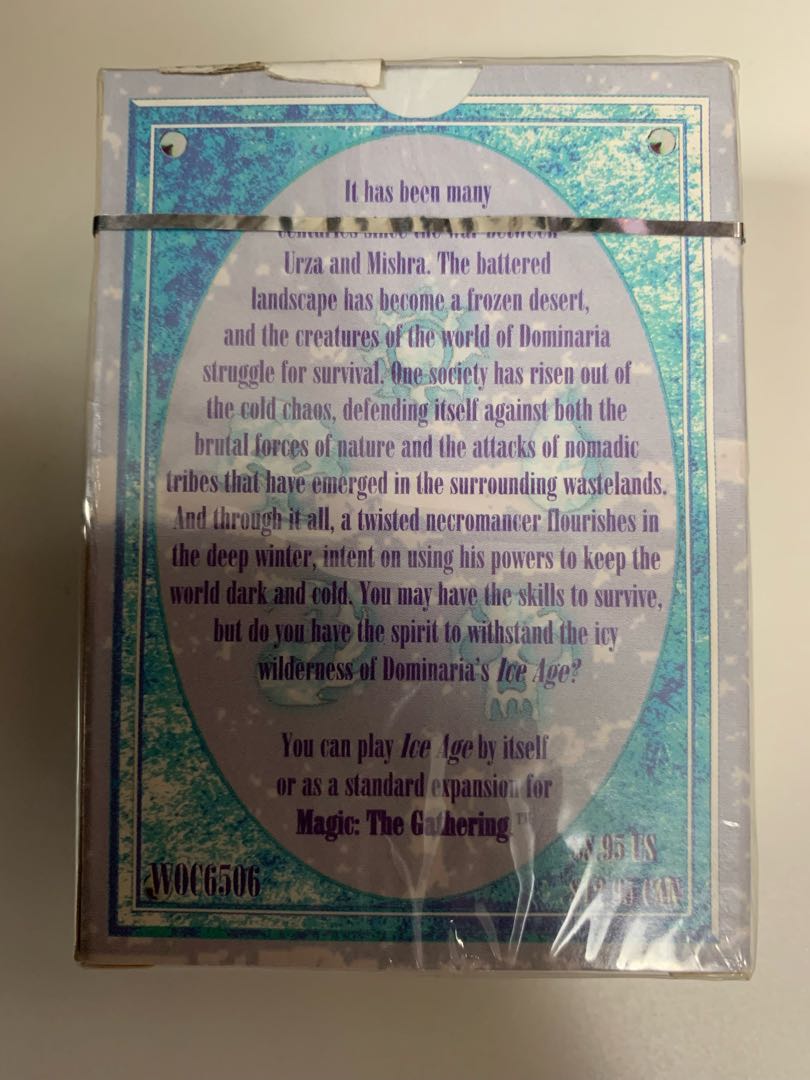 未開封】MTG アイスエイジ Ice Age スターターデッキ ○英語版