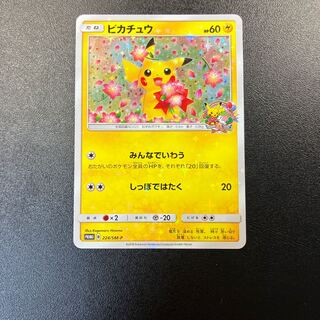 ピカチュウ psa10 ポケモンセンター みんなでいわう 224/SM-P PSA10