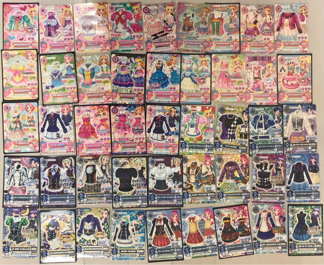 アイカツカードバラ売りです