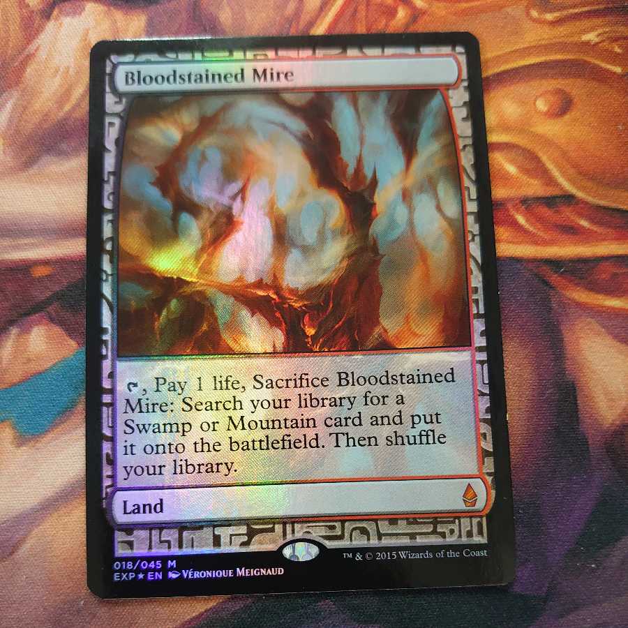 MTG 血染めのぬかるみ Foil EXP Foil】《血染めのぬかるみ