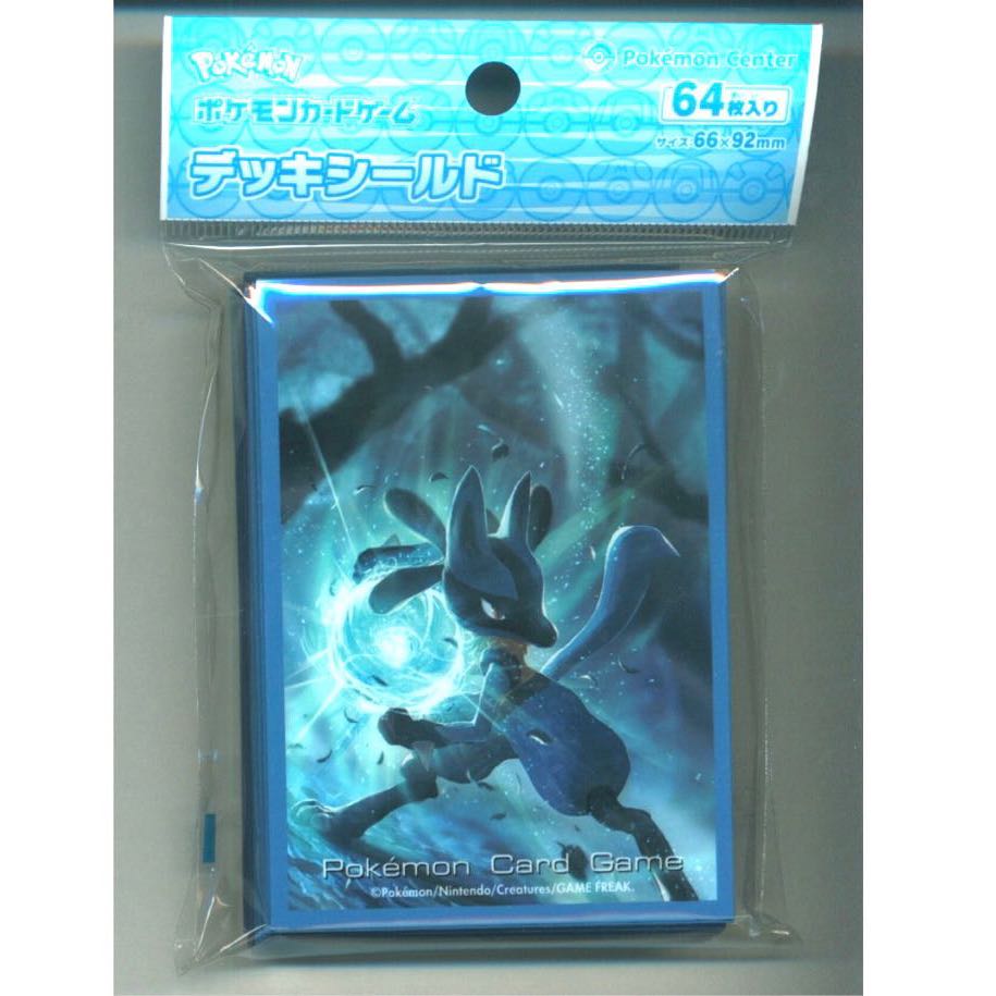 デッキシールド ルカリオ ポケモンカード 1枚の通販 さ(購入の際は絶対