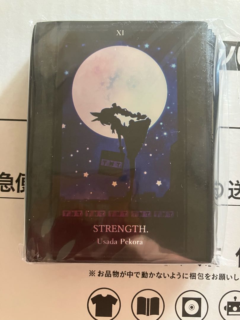 ホロライブ かなた トワ マリン ぺこら シオン タロットスリーブ 兎田