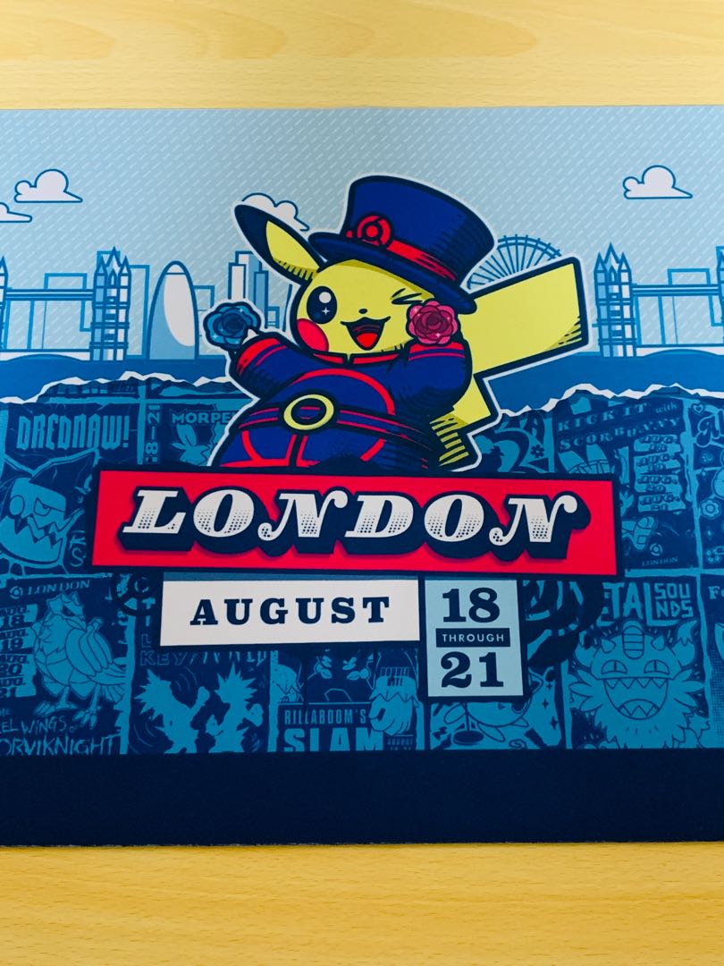 wcs2022 ロンドン限定 プレイマット ポケモン - WCS2022 ロンドン