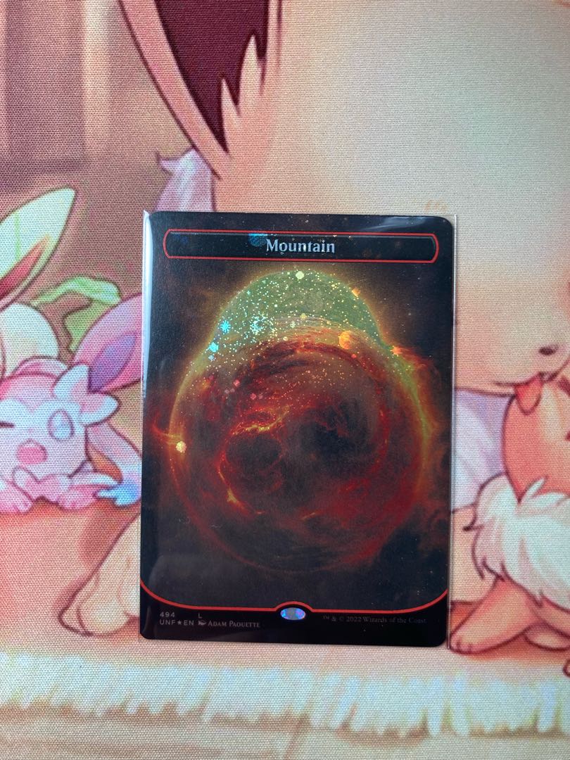 ギャラクシーFOIL】山6枚 惑星 軌道 宇宙 アンフィニティUNF MTG