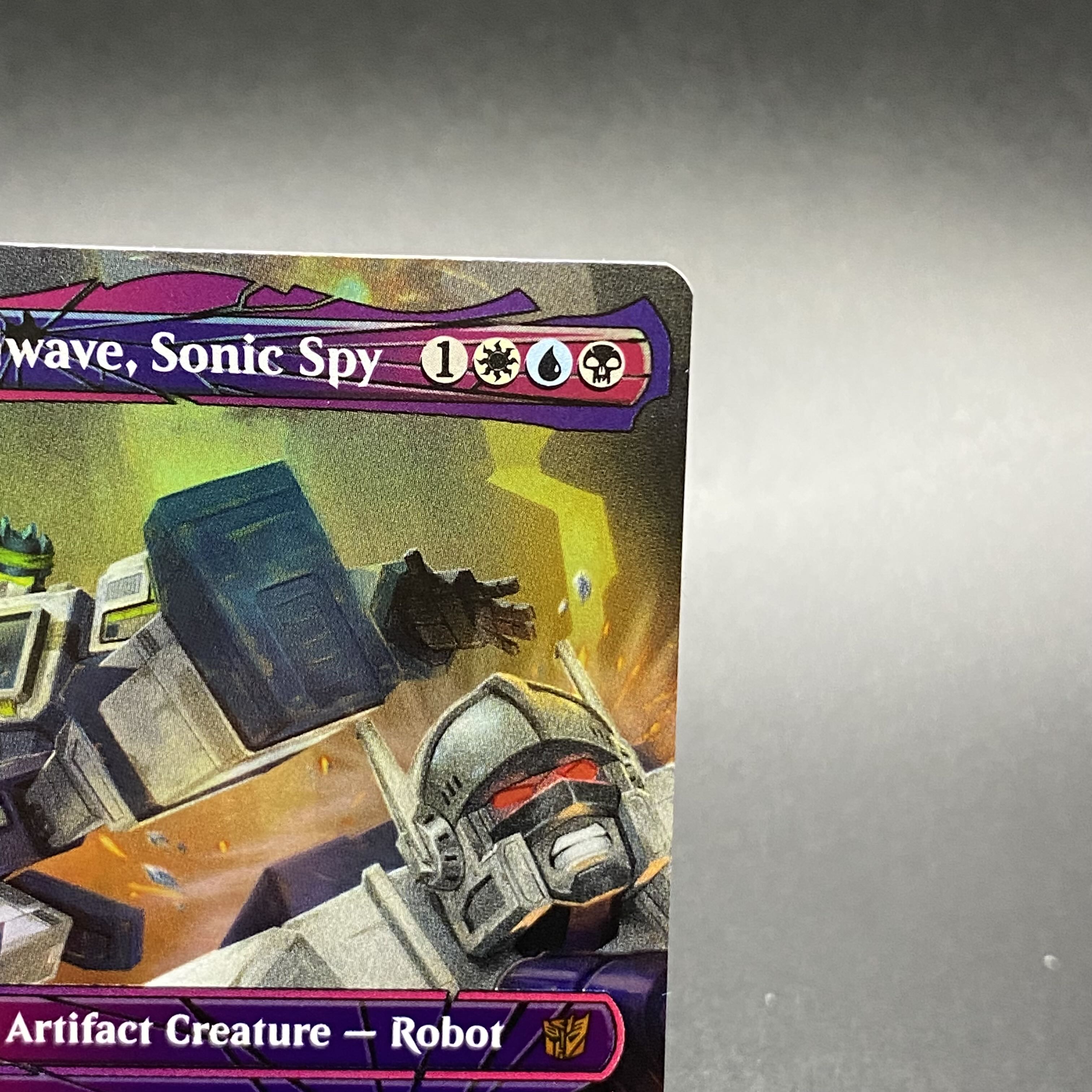 Soundwave, Sonic Spy Shuttered Glass FOIL 1枚 (Used) （113367333