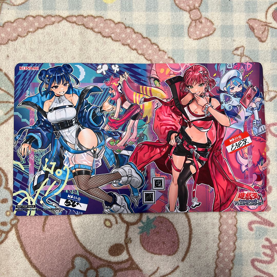 g*m様 遊戯王 公式OTS Evil☆Twin イビルツイン プレイマット g*m
