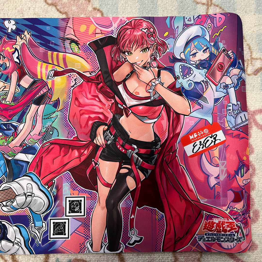 未開封 イビルツイン プレイマット MASTER DUEL 遊戯王 絵違い 未開封