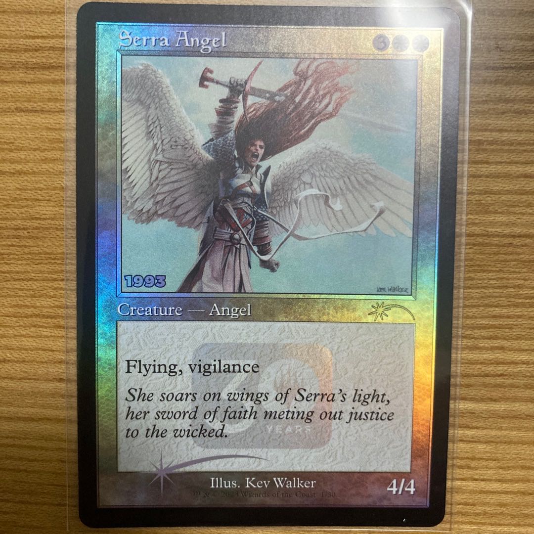 MTG セラの天使 旧枠 FOIL 30th プロモ 未開封 百瀬寿