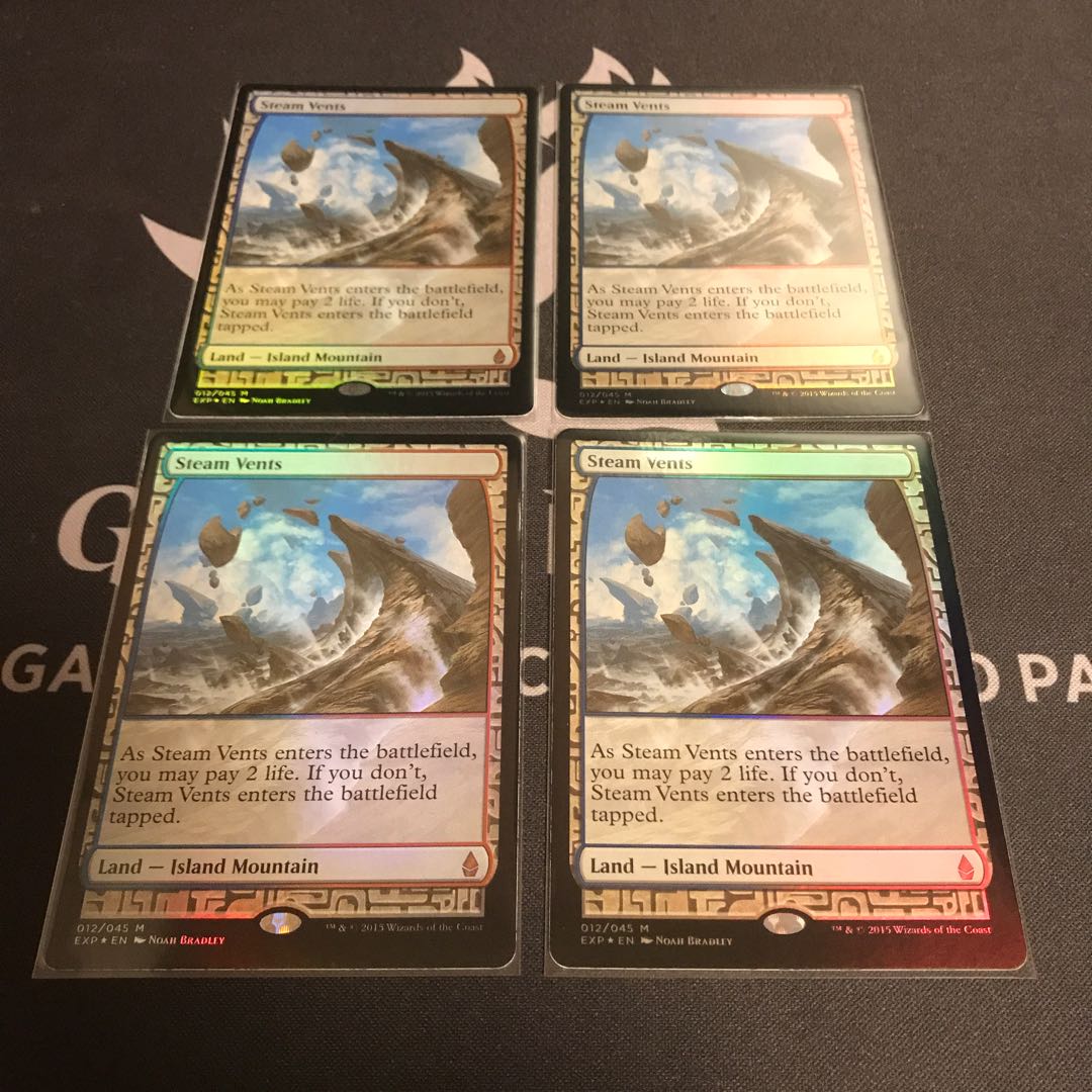 mtg 蒸気孔 foil 4枚セット 【公式通販】