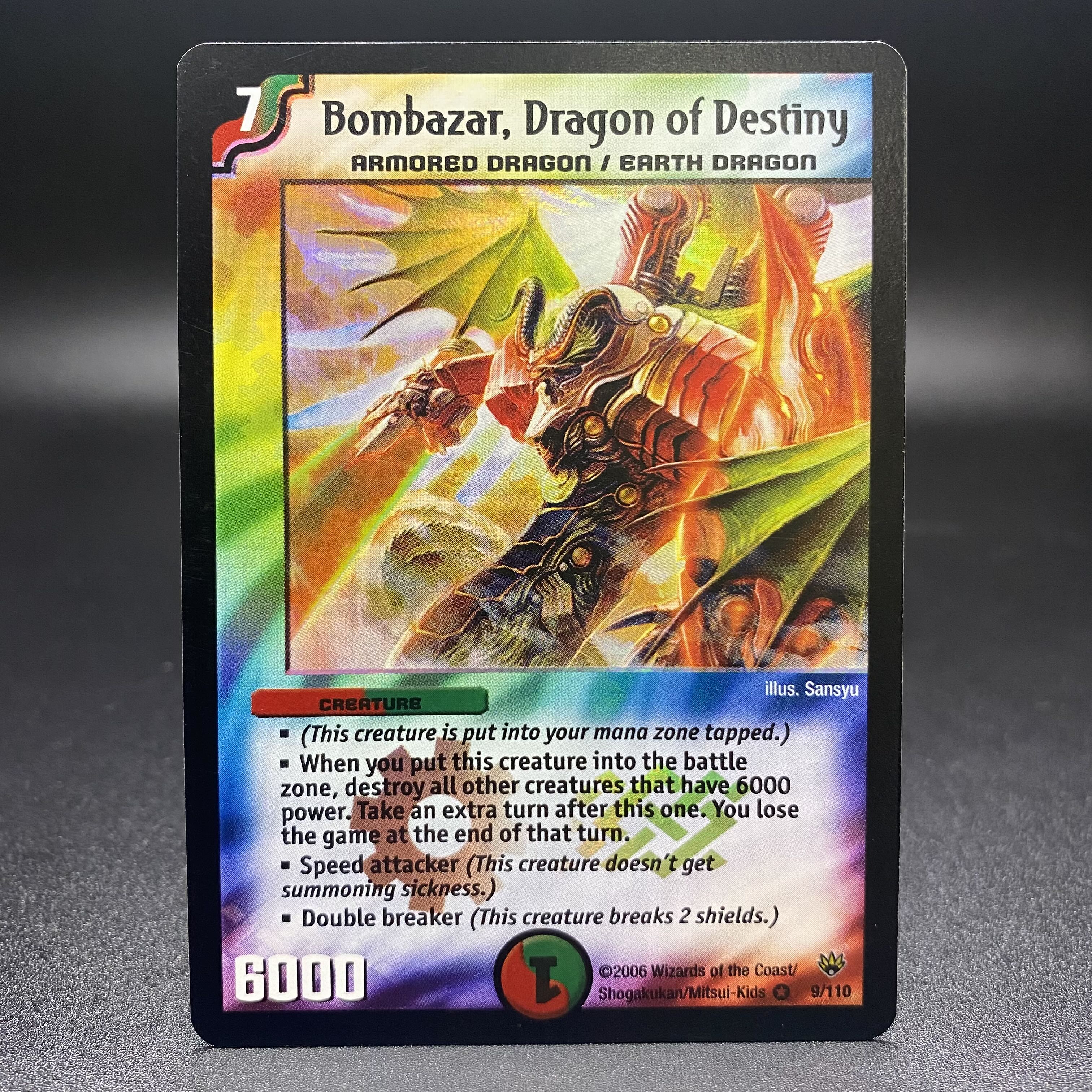 デュエマ ドルザーク 英語版プロモ 無双竜機ドルザーク プロモ 英語