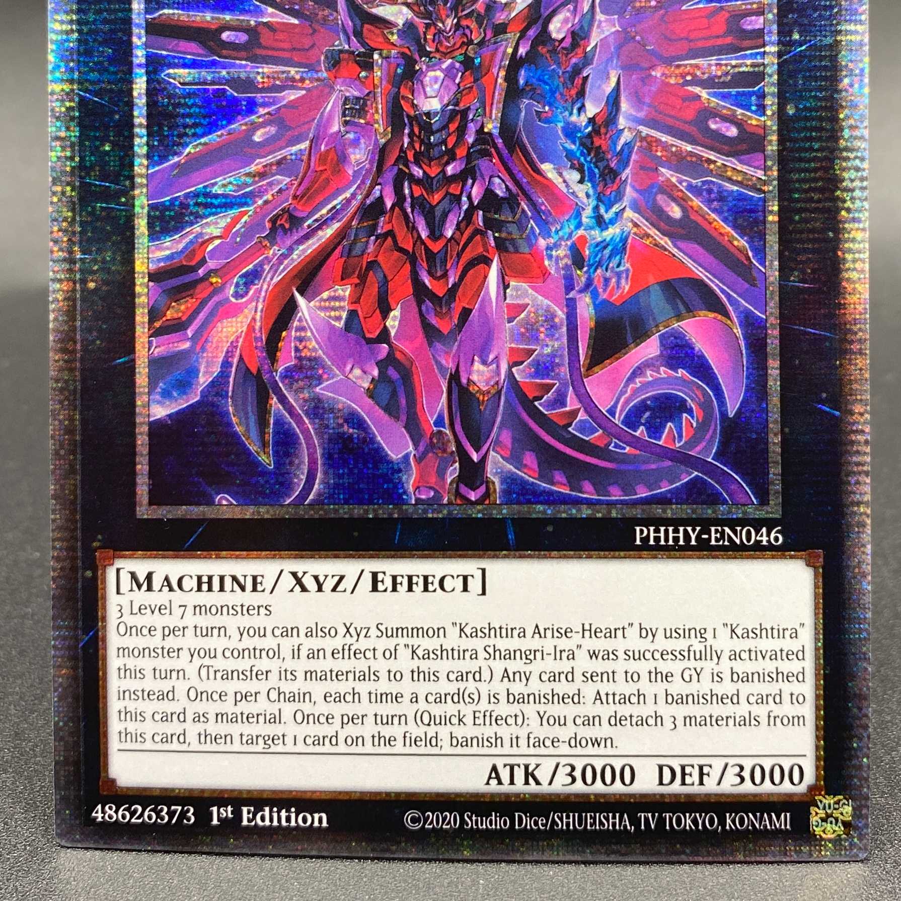 遊戯王 英語版 クシャトリラ・アライズハート スターライトレア PHHY