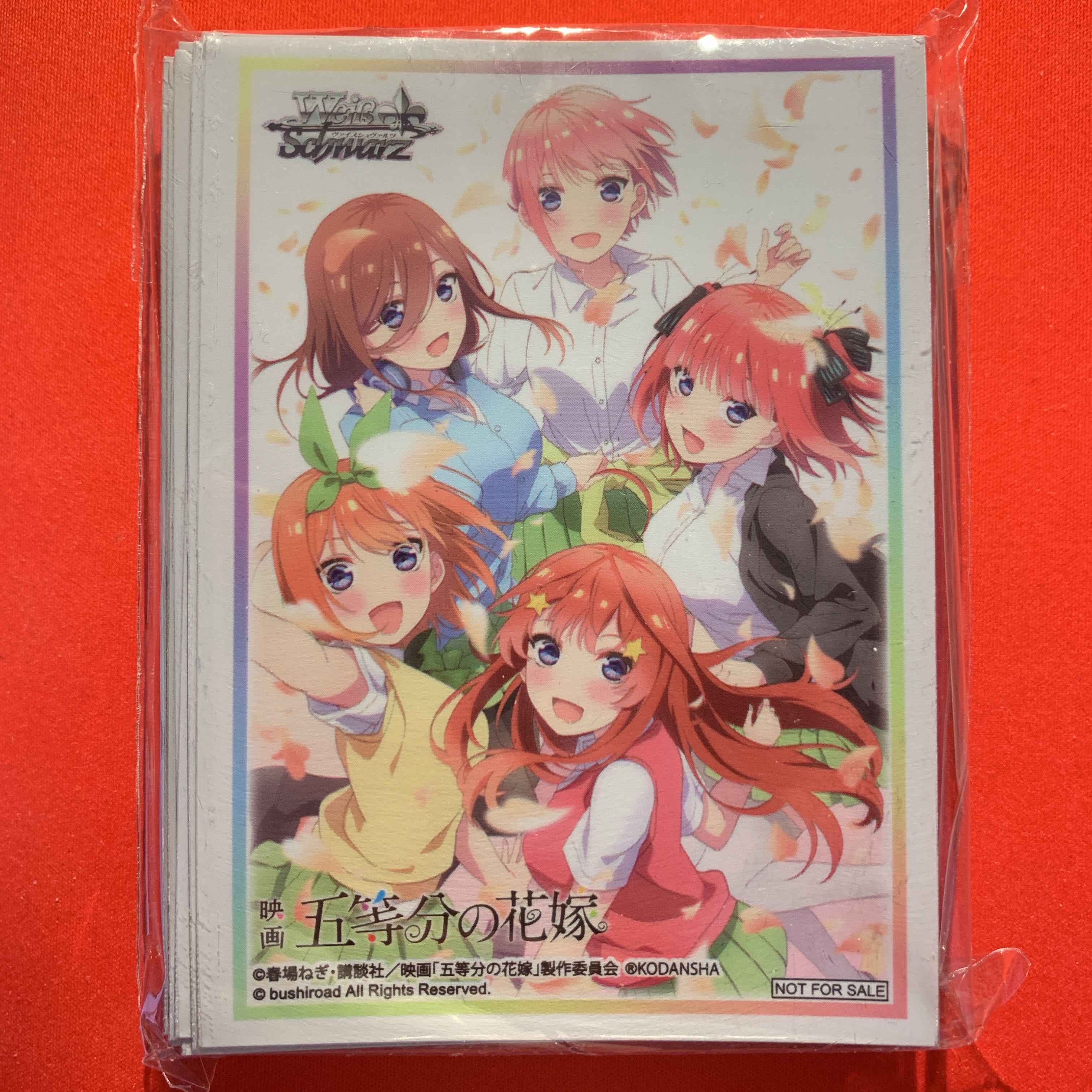 ヴァイスシュヴァルツ 非売品 五等分の花嫁 スリーブ 新品 55枚入り 30