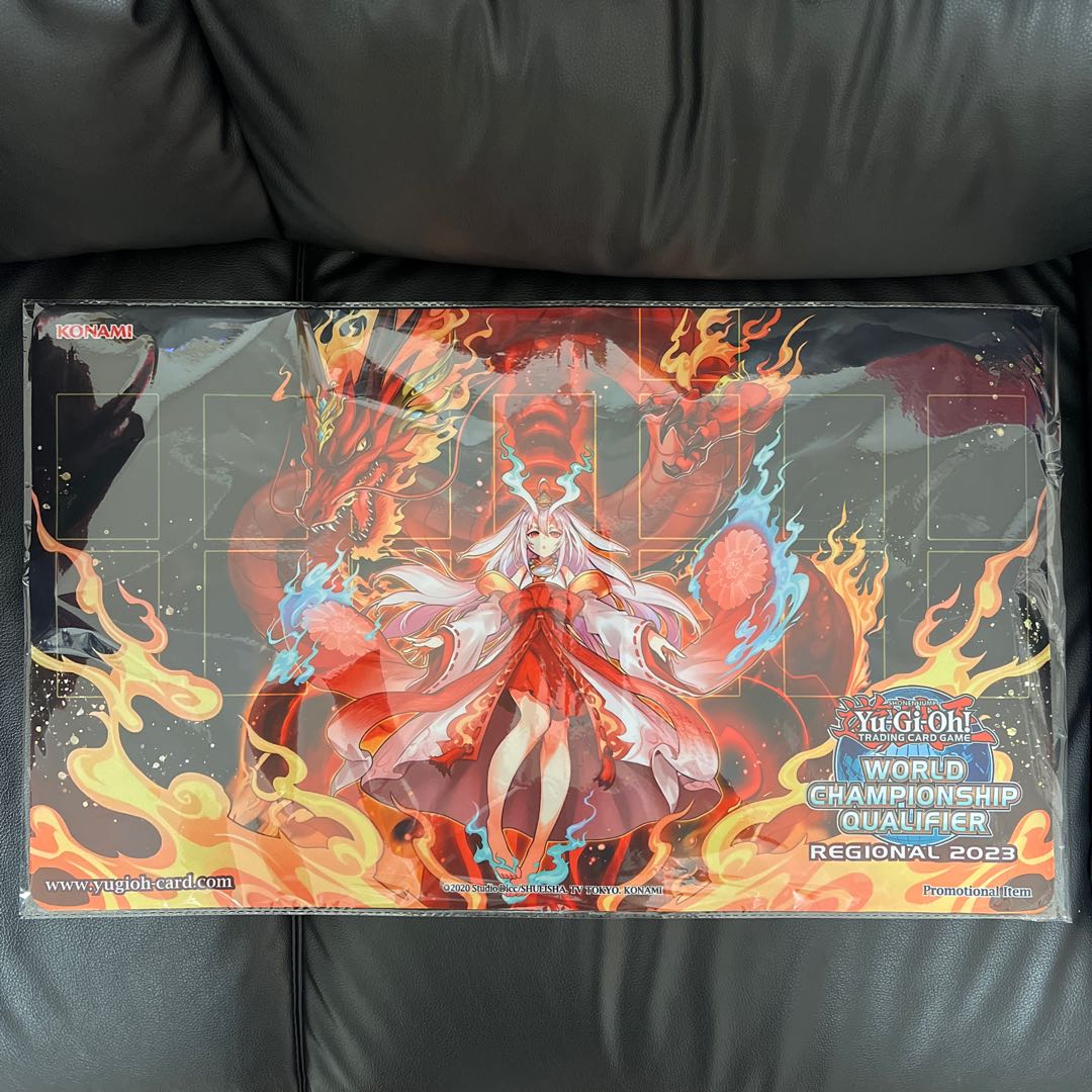 遊戯王 アザミナの妖魔 マスターデュエル 公式 プレイマット 遊戯王