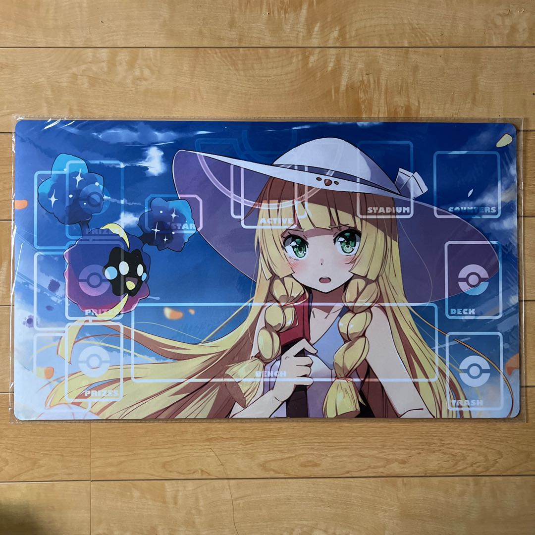 ポケマスEX 特製プレイマット おしゃれを楽しむリーリエ おしゃれを