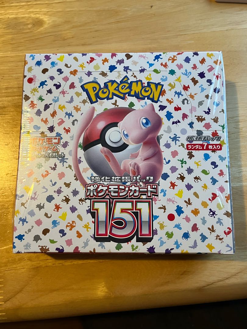 ポケモンカード151 ポケセン産 シュリンク付き 1BOX ポケモンカード