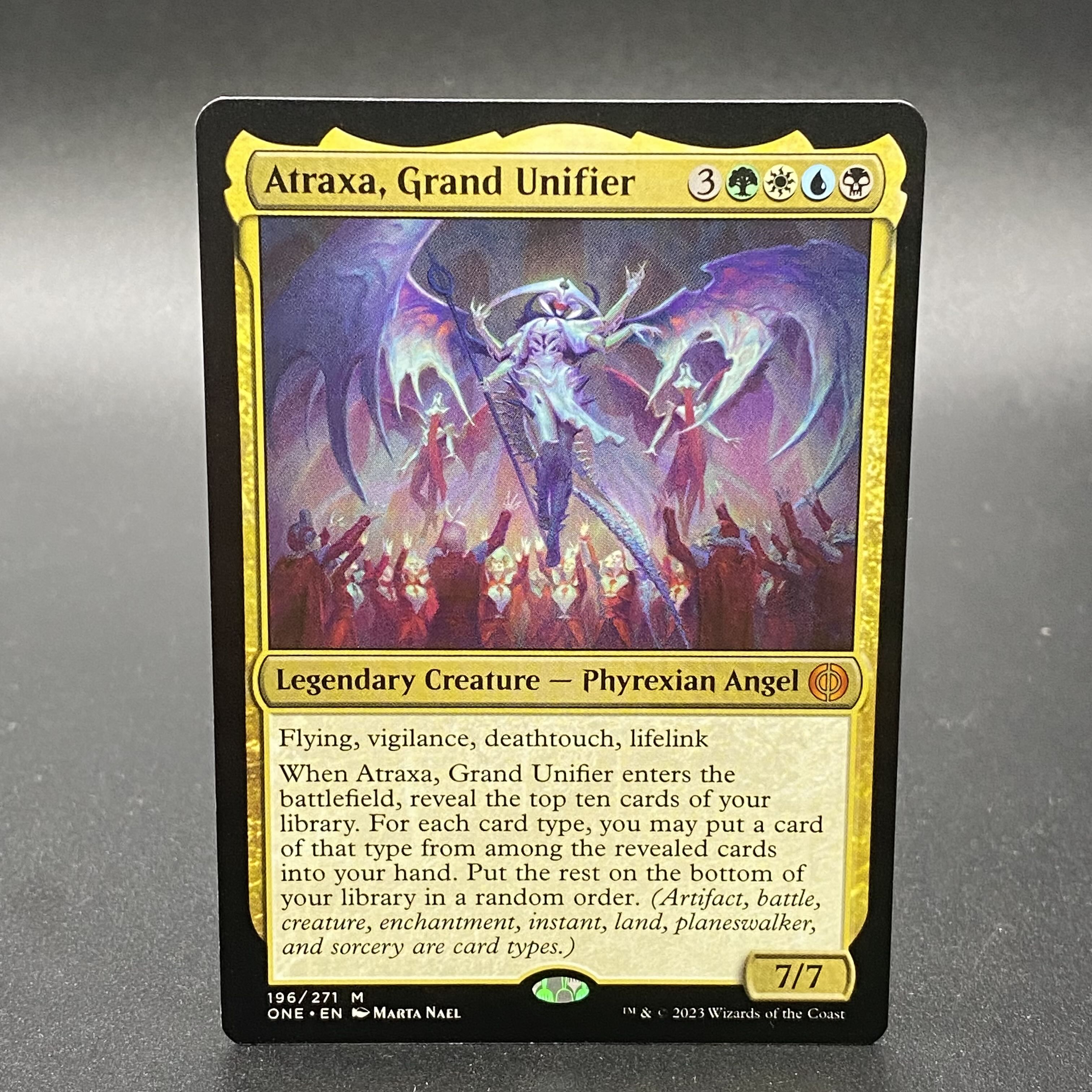 偉大なる統一者、アトラクサ 英語版 4枚 mtg 偉大なる統一者