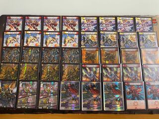 デュエマ 赤白緑(リース)サムライ デッキパーツセット GP上位入賞