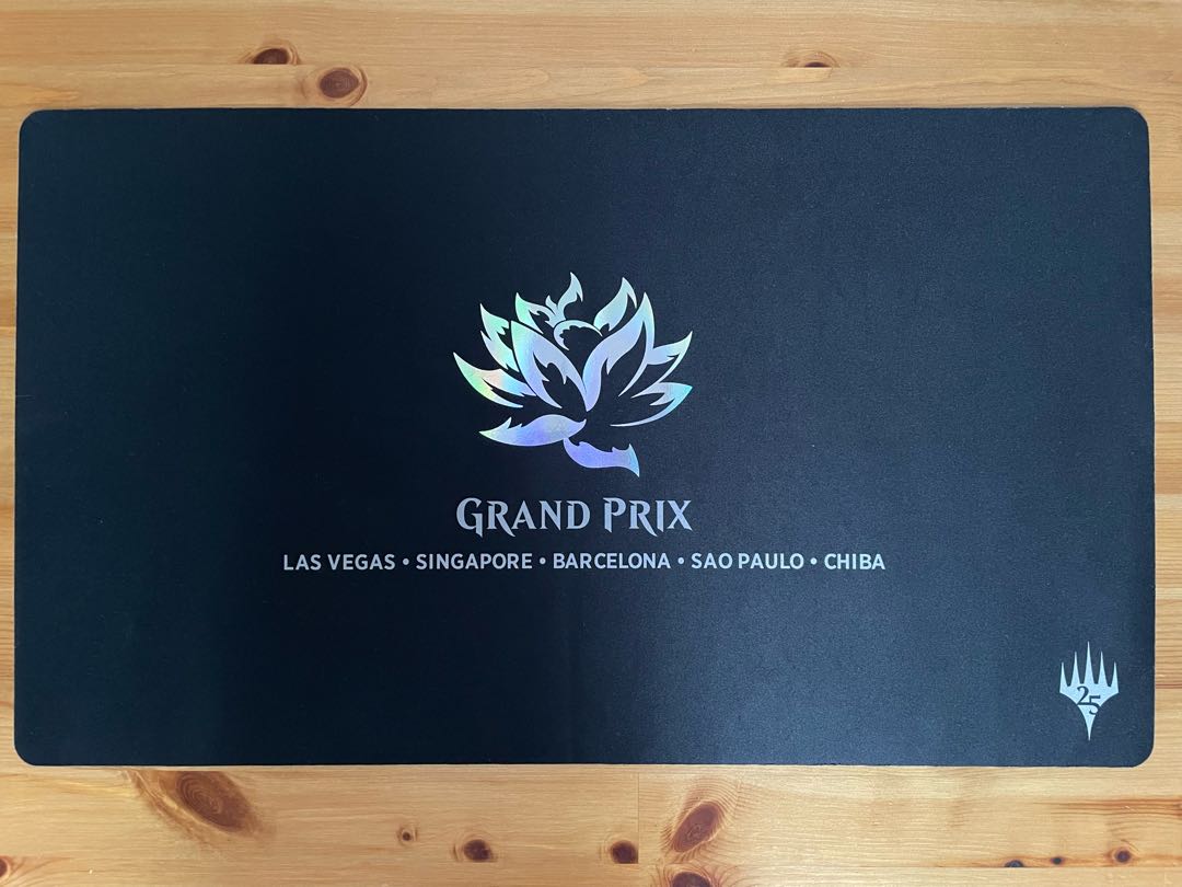 ブラックロータス プレイマット black lotus foil mtg gp ブラック