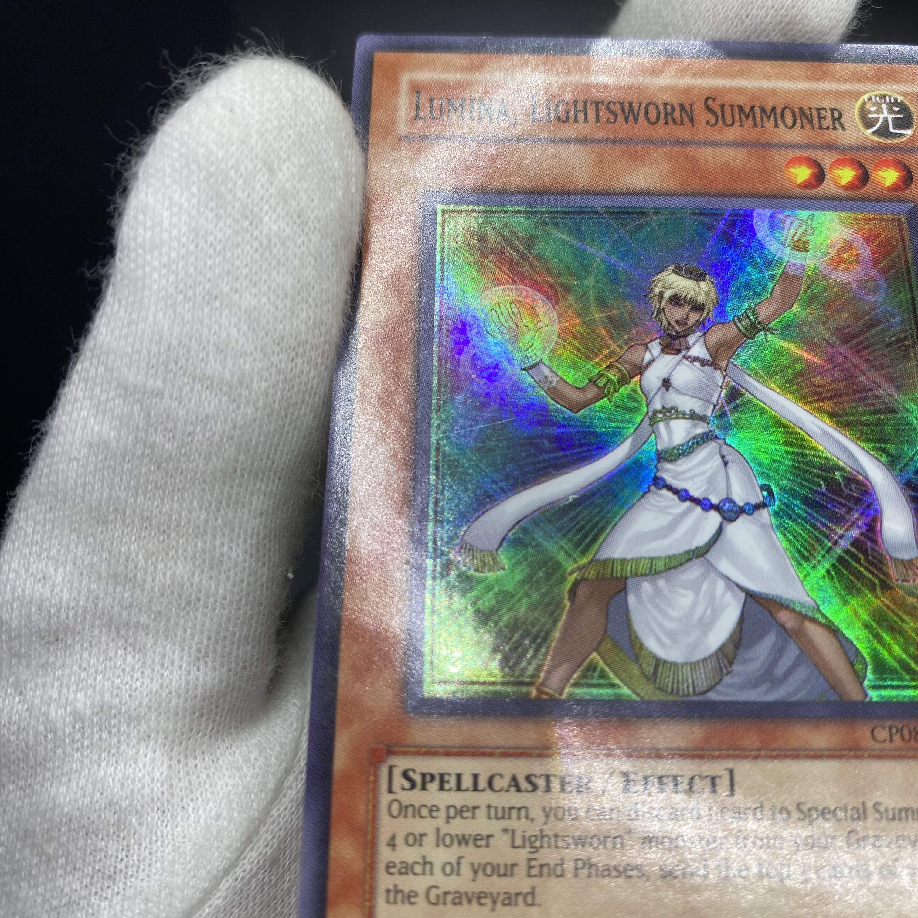 ライトロード カオスソーサラー tuスターダスト 英語 ホロ ルミナスcp