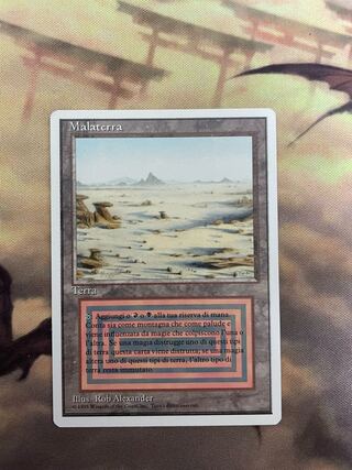 MTG Scrubland 英語版 リヴァイズド 3ED 白 黒 デュアルランド