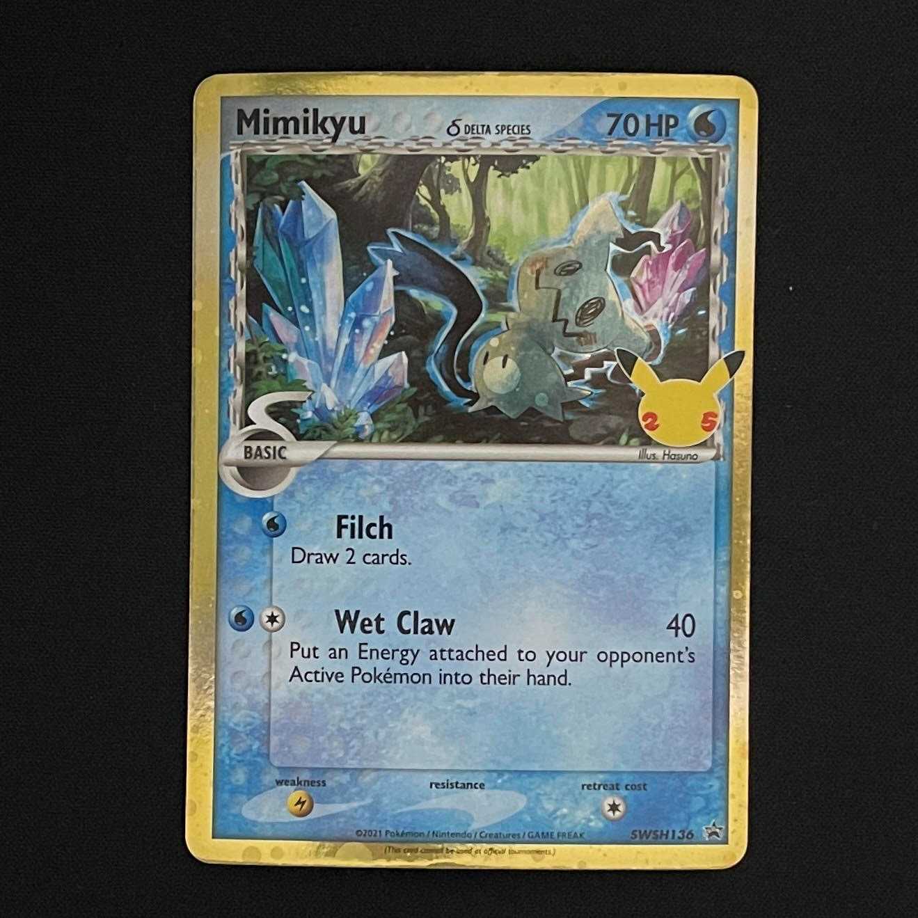 状態A]ミミッキュδ種 英語版ポケモンカード デルタ種 1枚の通販 カード