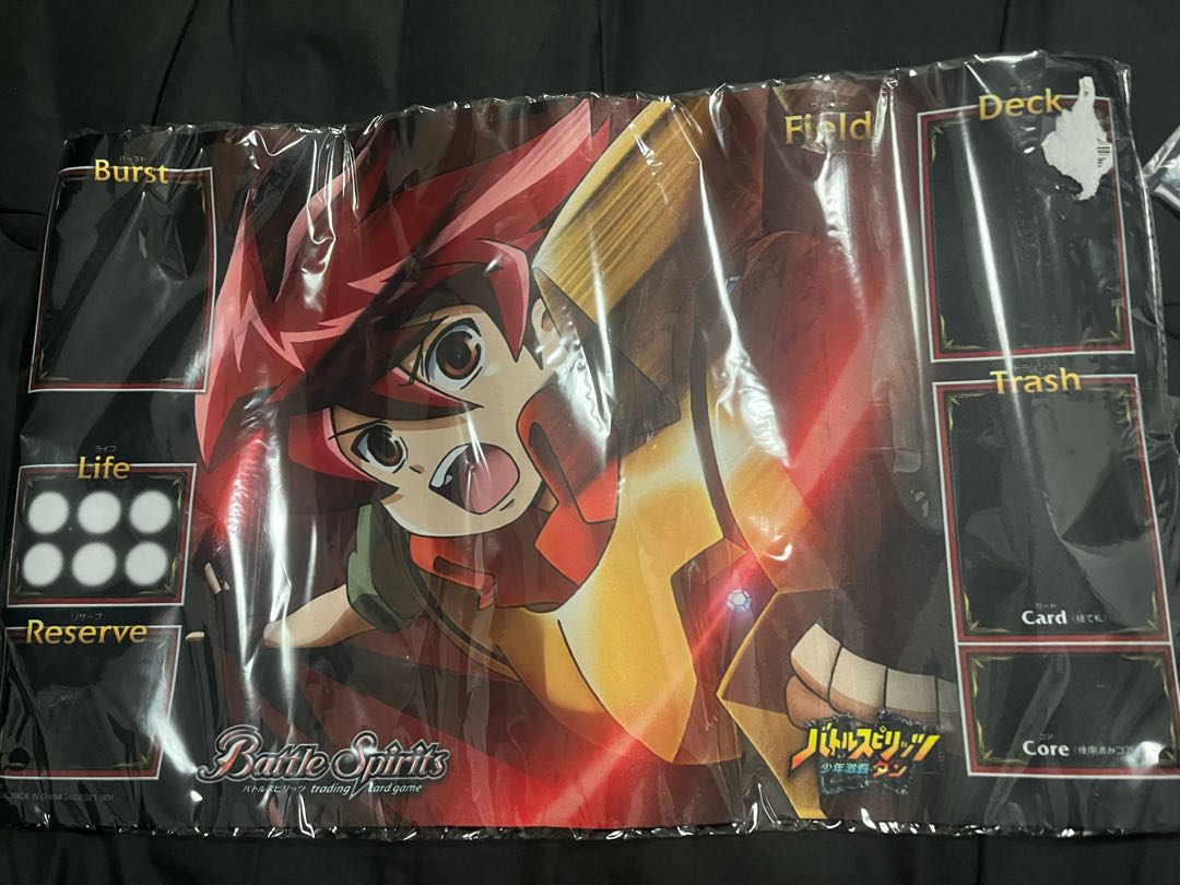 バトスピプレイマット＆スリーブセット 馬神弾 バトスピプレイマット
