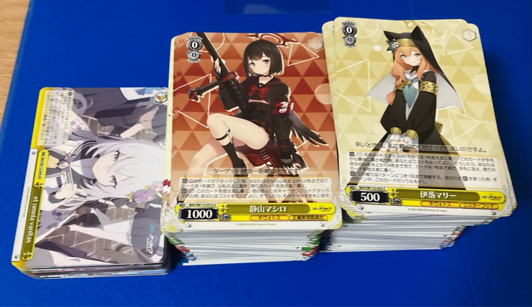 ヴァイスシュヴァルツ NIKKE RR以下4コン セット+td4コン ヴァイス