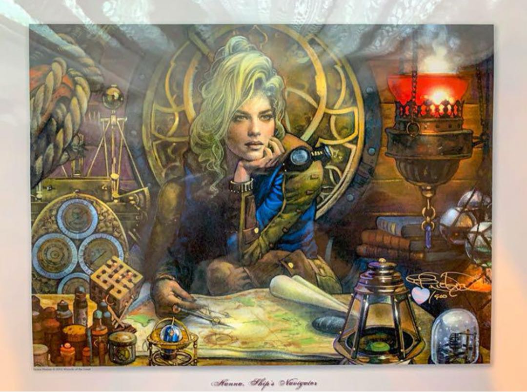 MTG プレイマット 航行長ハナ サイン入り 【公式通販】