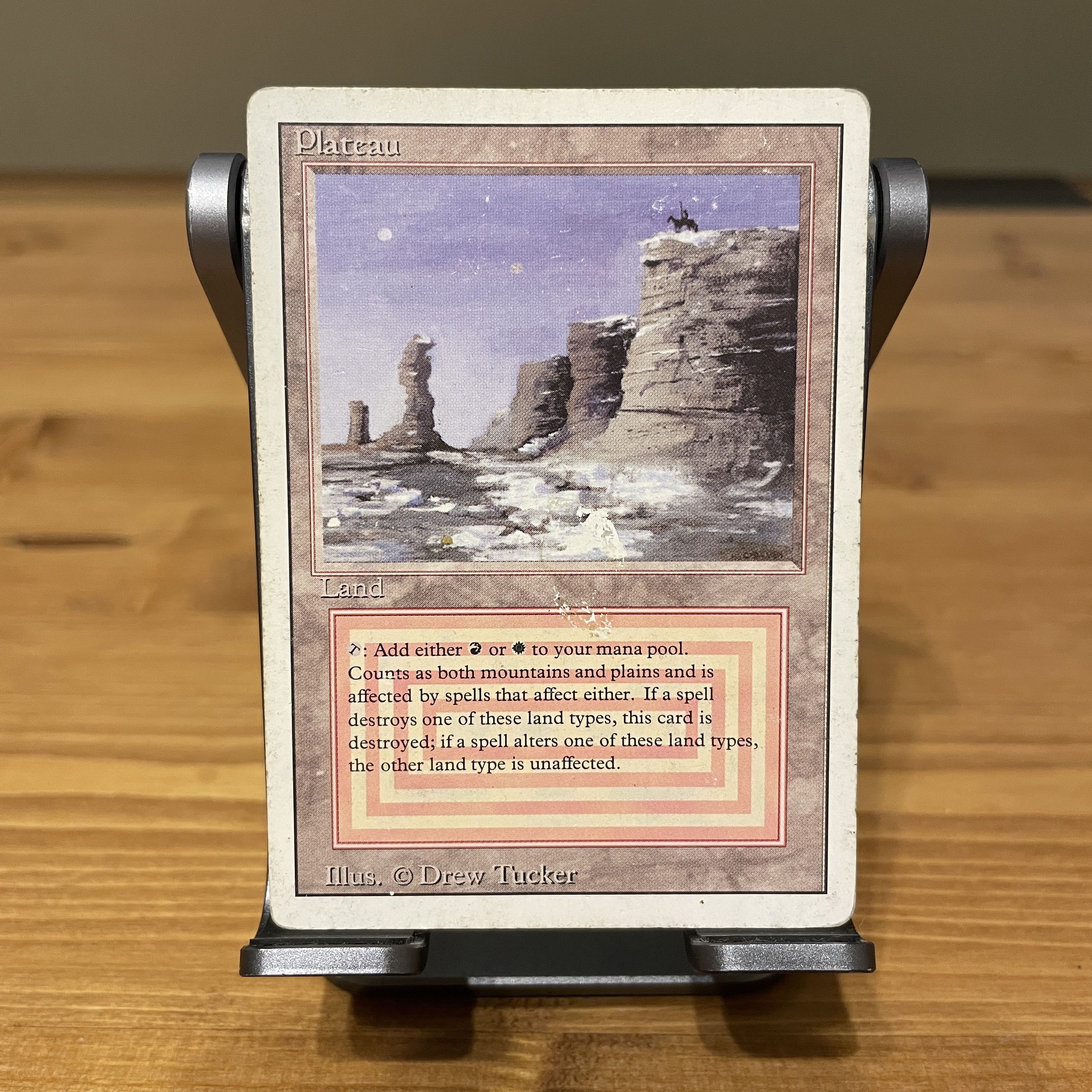 Plateau revised/3ed FBB IT デュアルランド MTG Plateau revised/3ed