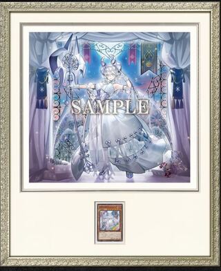 遊戯王 HIGH-RESOLUTION ARTWORK 白銀の城のラビュリンス 白銀の城の