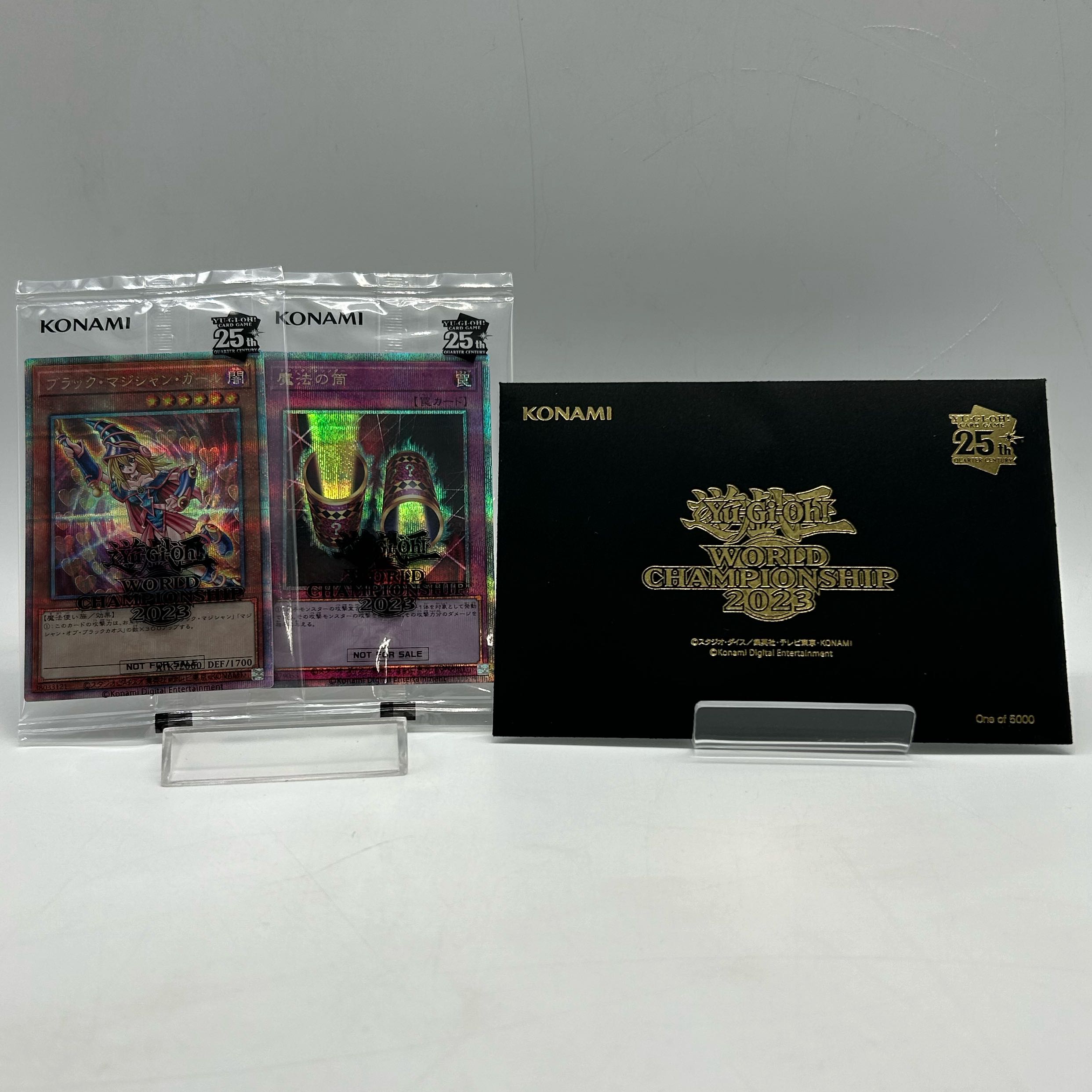 遊戯王wcs2023ブラックマジシャンガール未開封25th